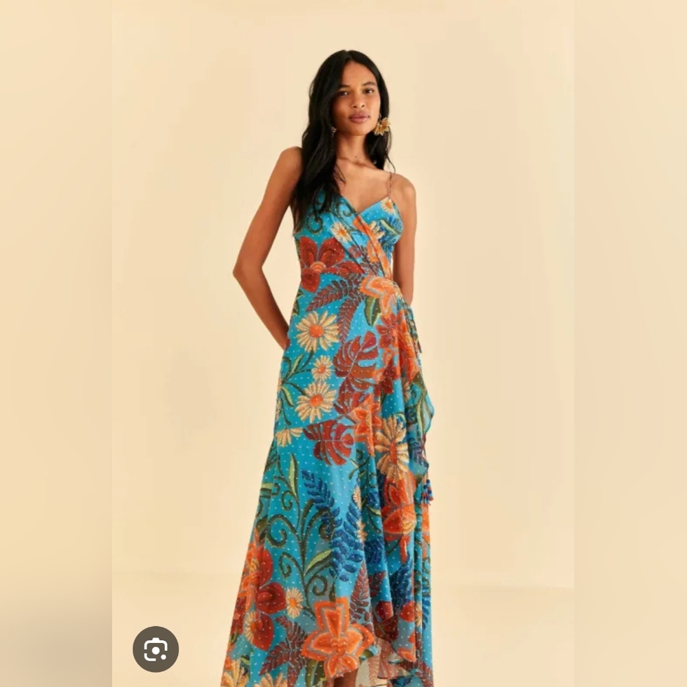 FARM Rio Flower Dream Midi Dress